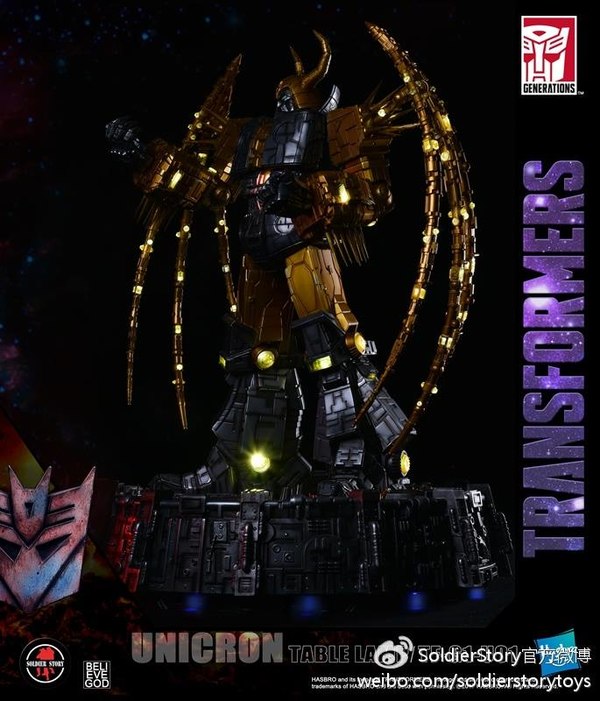 Transformers Generation 1 Unicron Table Lamp From Soldier Story Toys  (17 of 22)